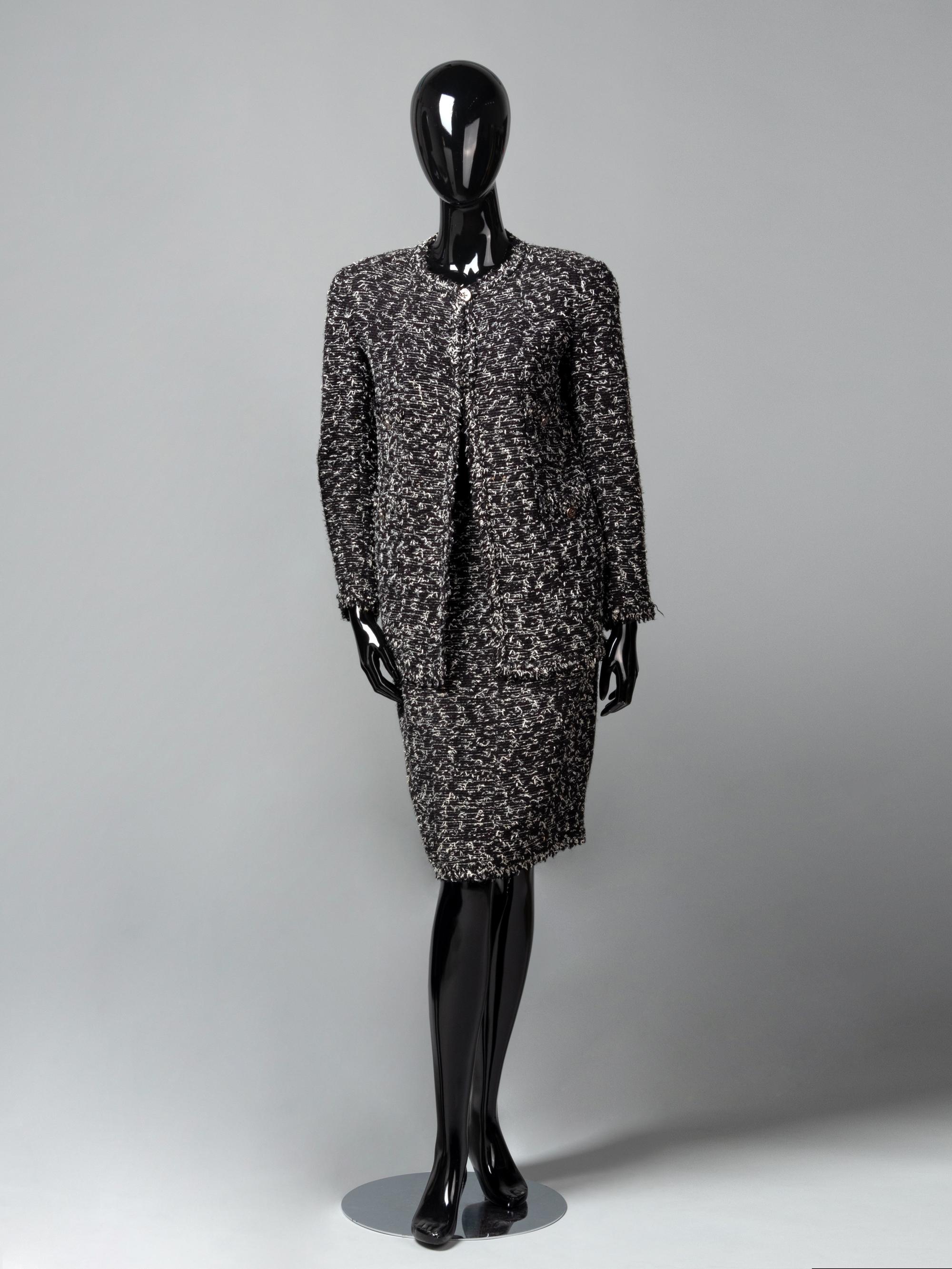 Chanel Haute Couture Two-Piece Tweed Skirt Suit, c. 2005