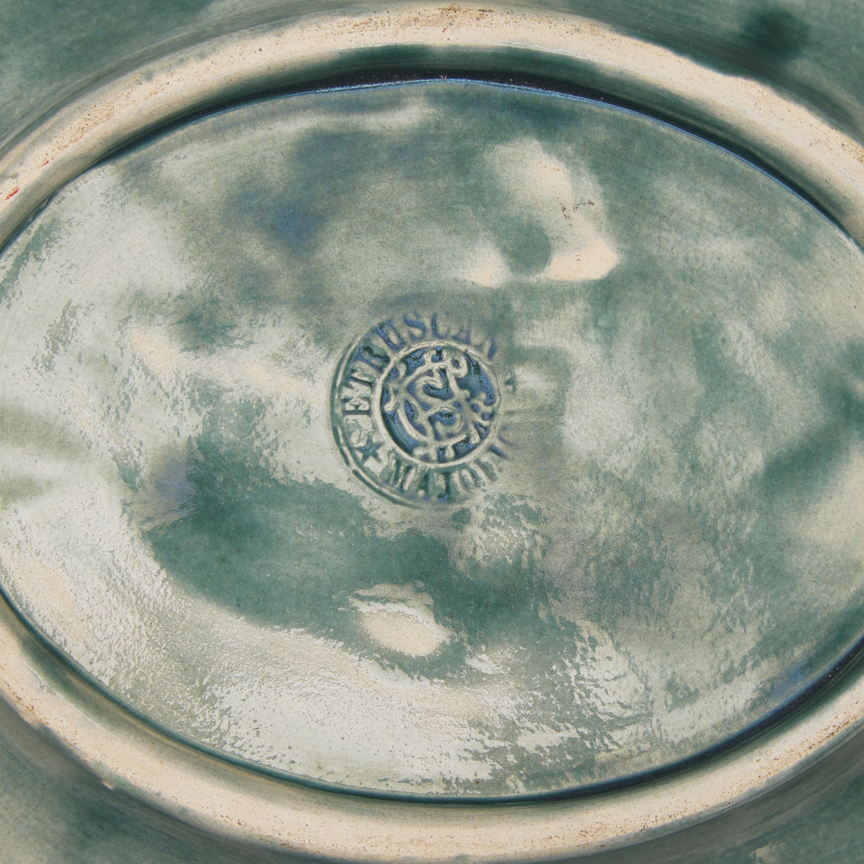 An Assorted Collection of Majolica Table Articles