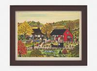 Hattie Klapp Brunner (American, 1890–1982) -Red Cottage
