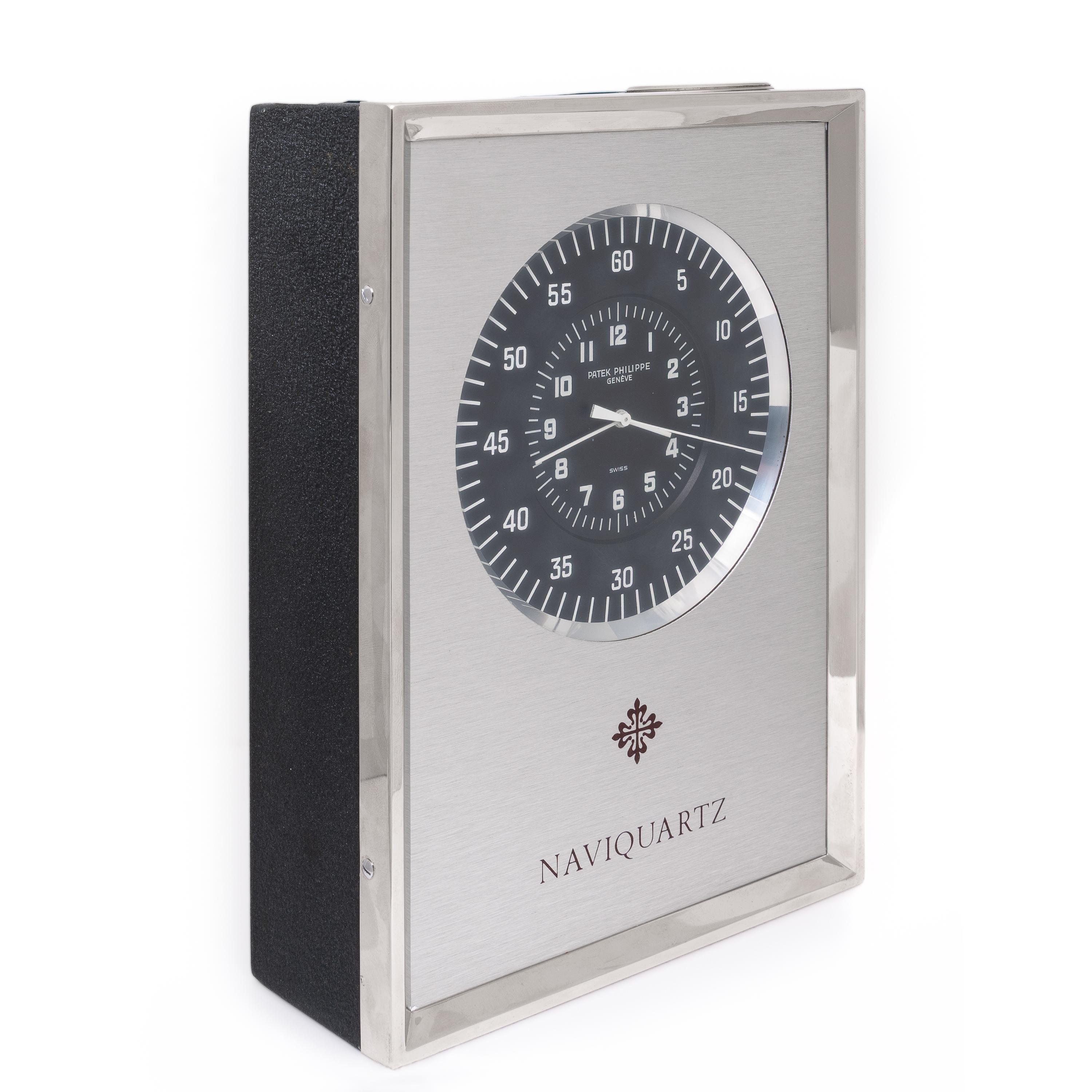 Patek Philippe, Ref. E12000, Aluminum 'Naviquartz' Table Clock