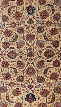 A Kashan Wool Rug