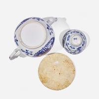 A group of seven assorted Chinese export blue and white porcelain items 青花瓷器一組七件 Late 16th to 19th century ??????????