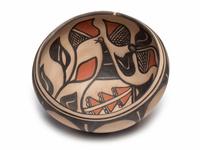 Painted Pottery Bowl
