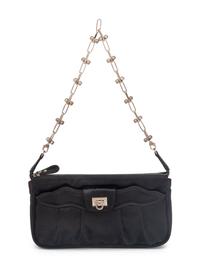 Salvatore Ferragamo Bag Black Satin