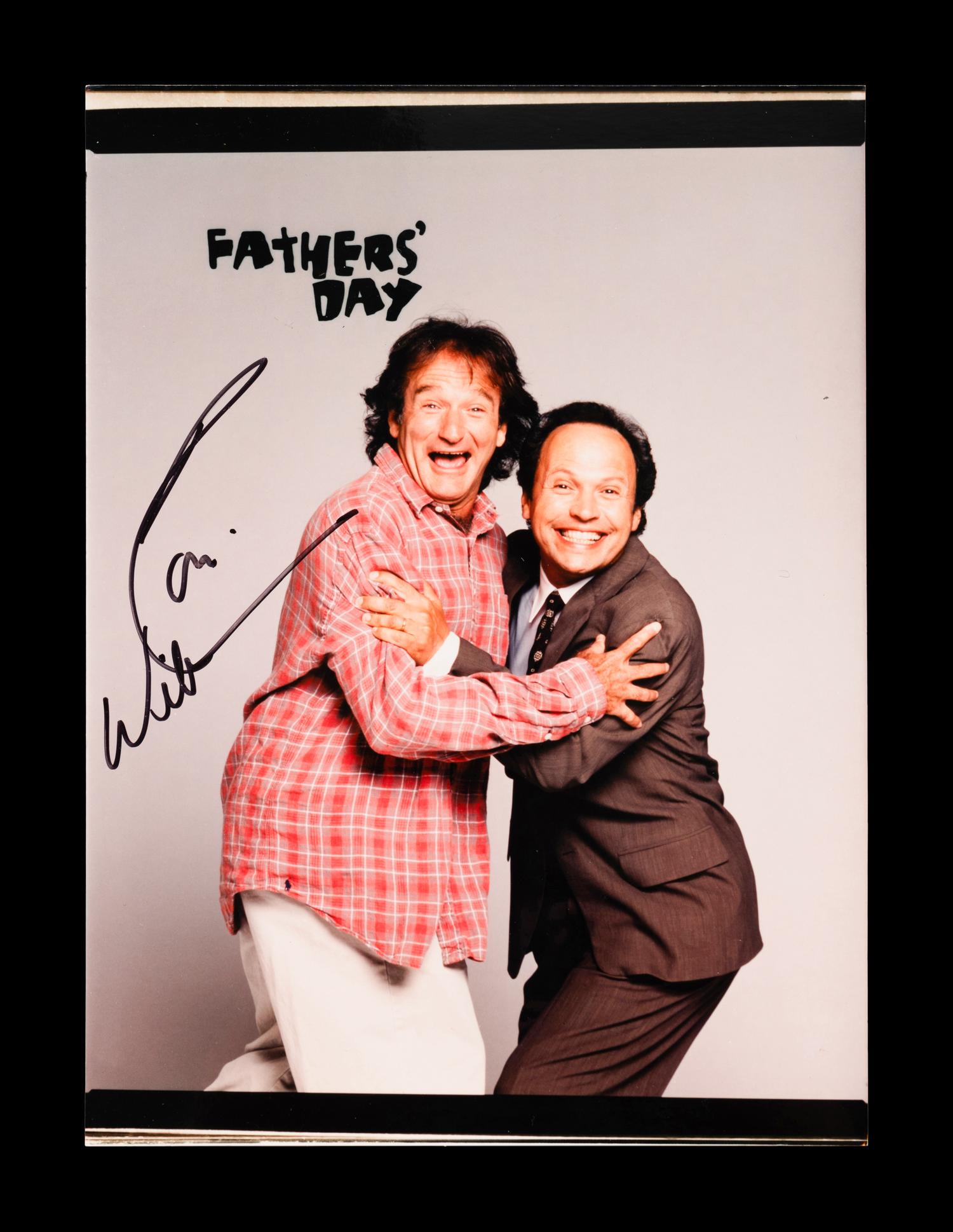 (Celebrity Memorabilia) WILLIAMS, Robin (1951-2014). A group of 4 Robin Williams items, comprising: