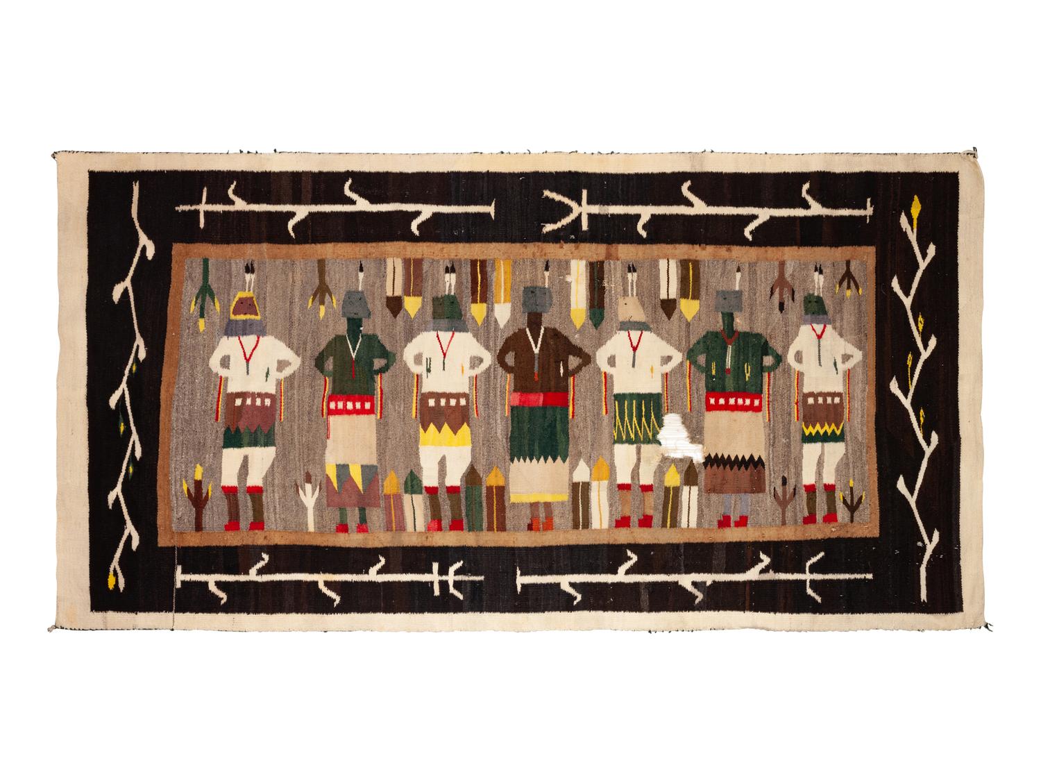 Navajo Yeibichai Weaving