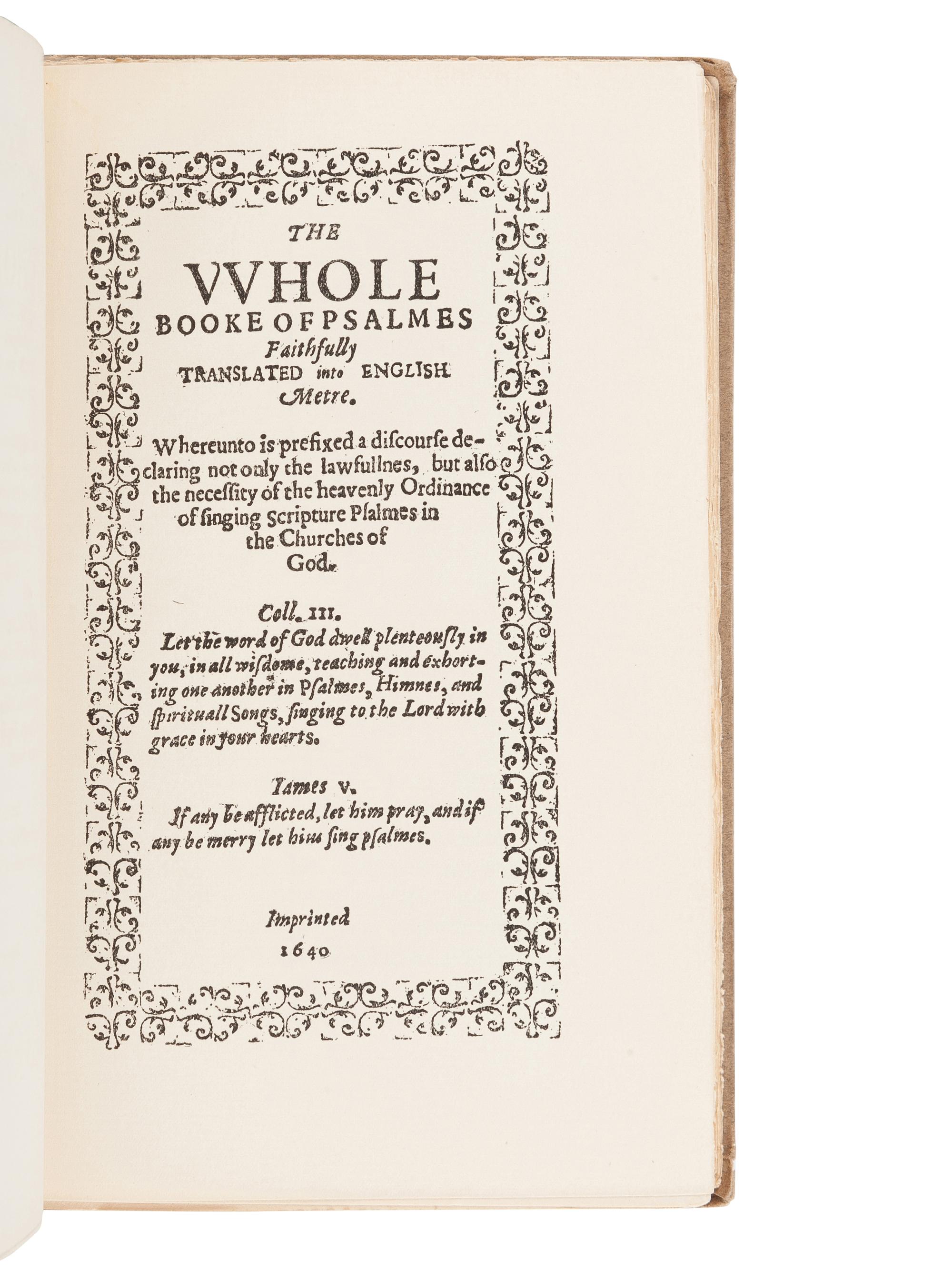 [BIBLES - FACSIMILES] A group of 5 Bibles in facsimile, comprising: