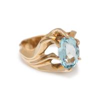 AQUAMARINE RING