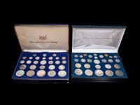 A Large Collection of United States Coin Sets