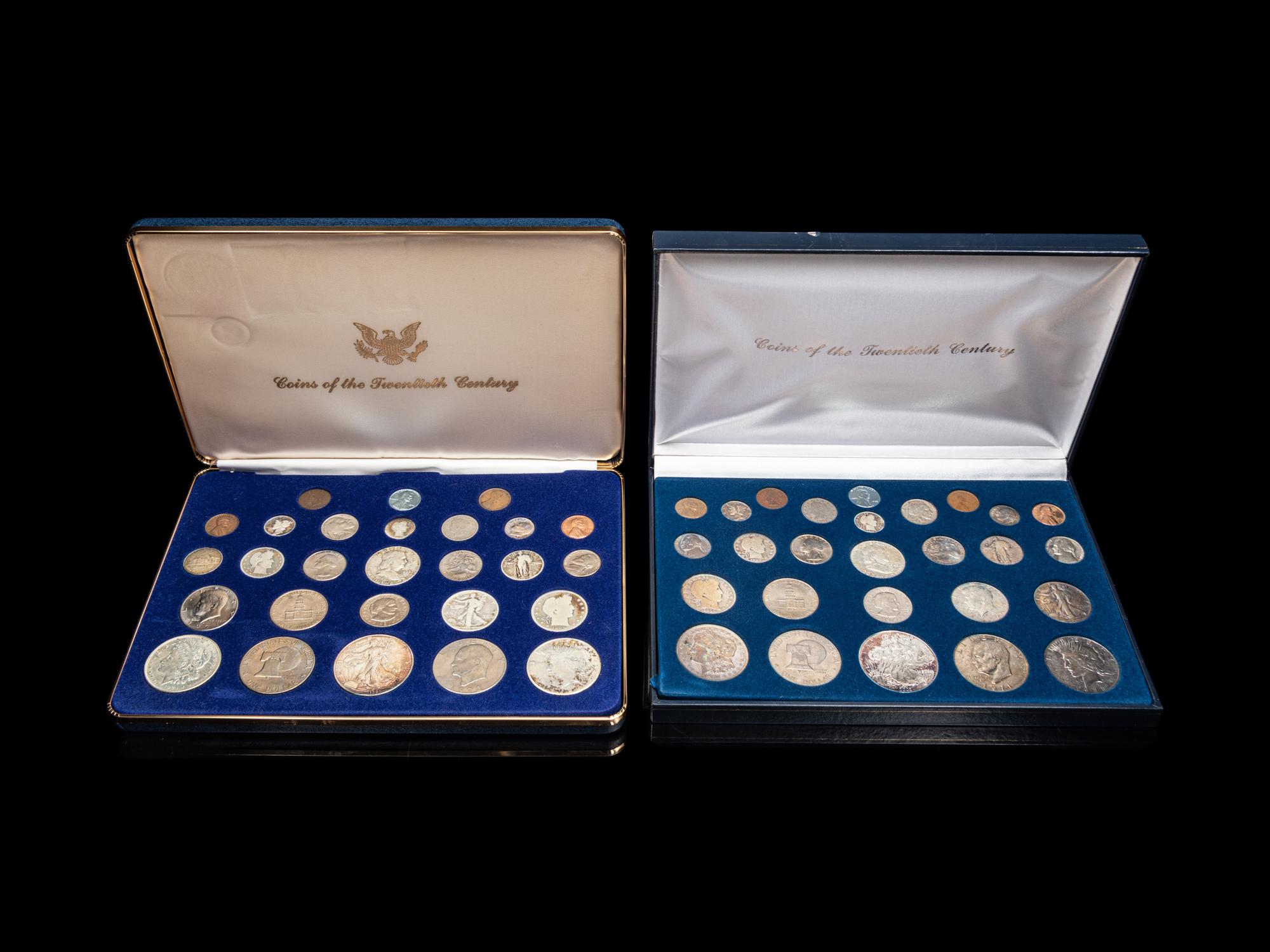 A Large Collection of United States Coin Sets