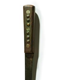 Cheyenne Beaded Hide Knife Sheath, with Dragonflies