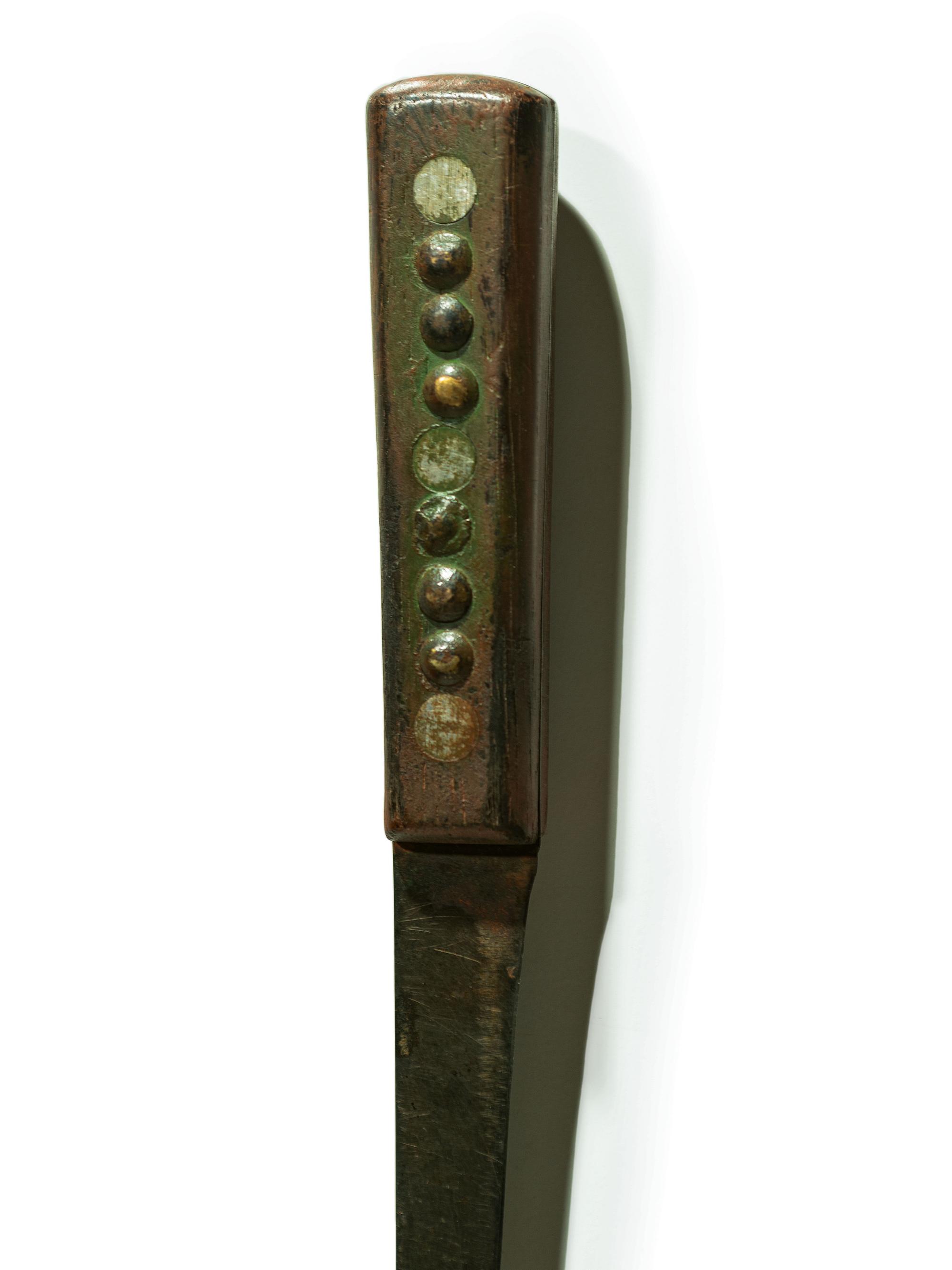 Cheyenne Beaded Hide Knife Sheath, with Dragonflies