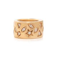 YELLOW GOLD AND DIAMOND RING