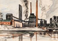 Hackensack River , 1924
