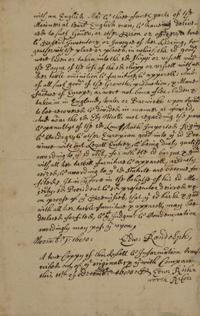 [Colonial America] Rishworth, Edward. Group of 3 Autograph Legal Documents, signed