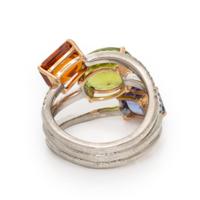 Hubert, Multigem and White Gold Ring