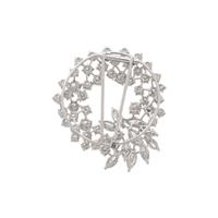 DIAMOND WREATH BROOCH