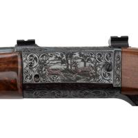 ** Custom Engraved Savage Model 99 with Olympic Peep Sight