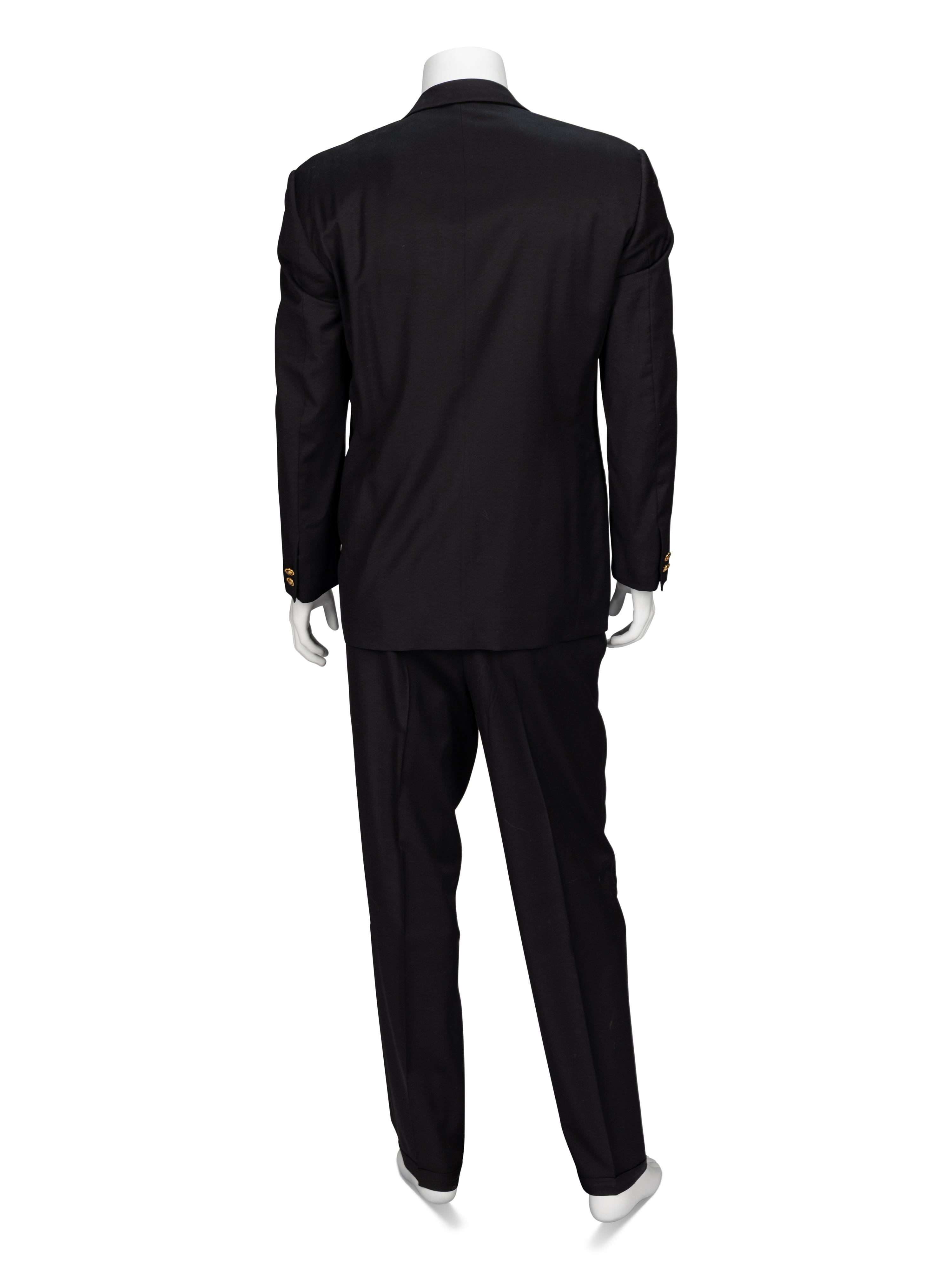 Gianni Versace, Black Tuxedo Suit