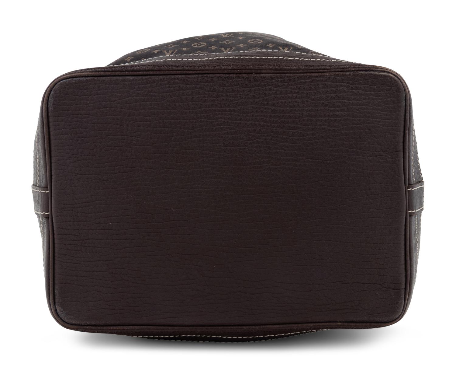 Louis Vuitton Ebene Monogram Mini Lin Noe Bag, 2007