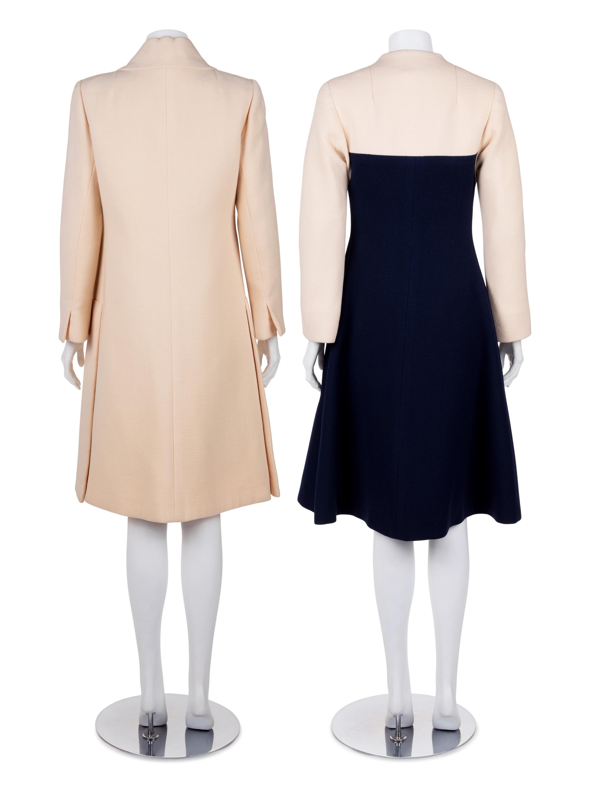 Two Pauline Trigère Coats, 1960s