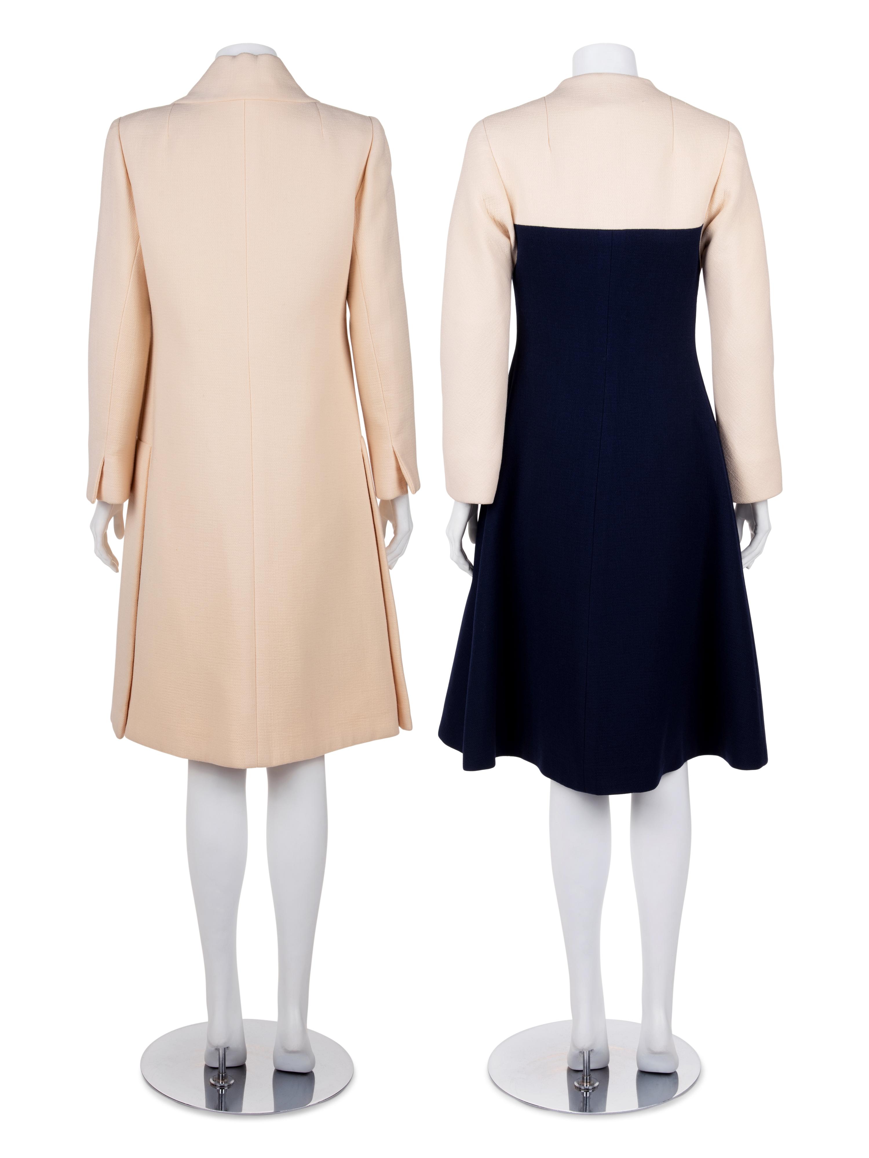 Two Pauline Trigère Coats, 1960s