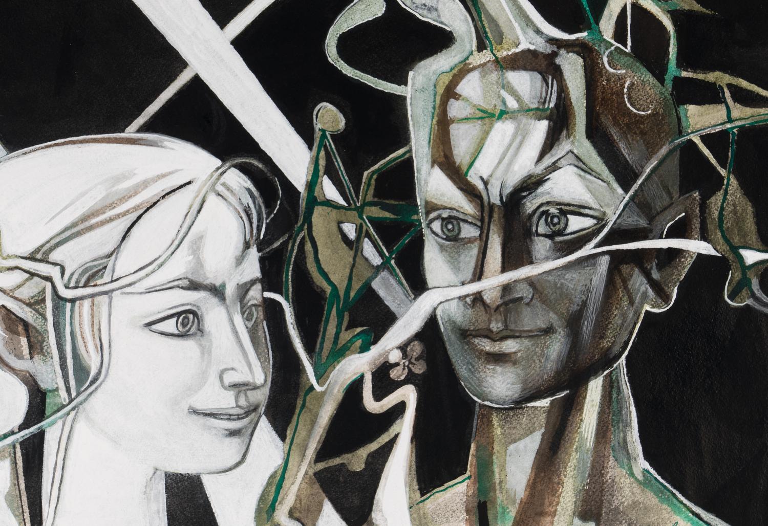 Oberon and Titania , 1969