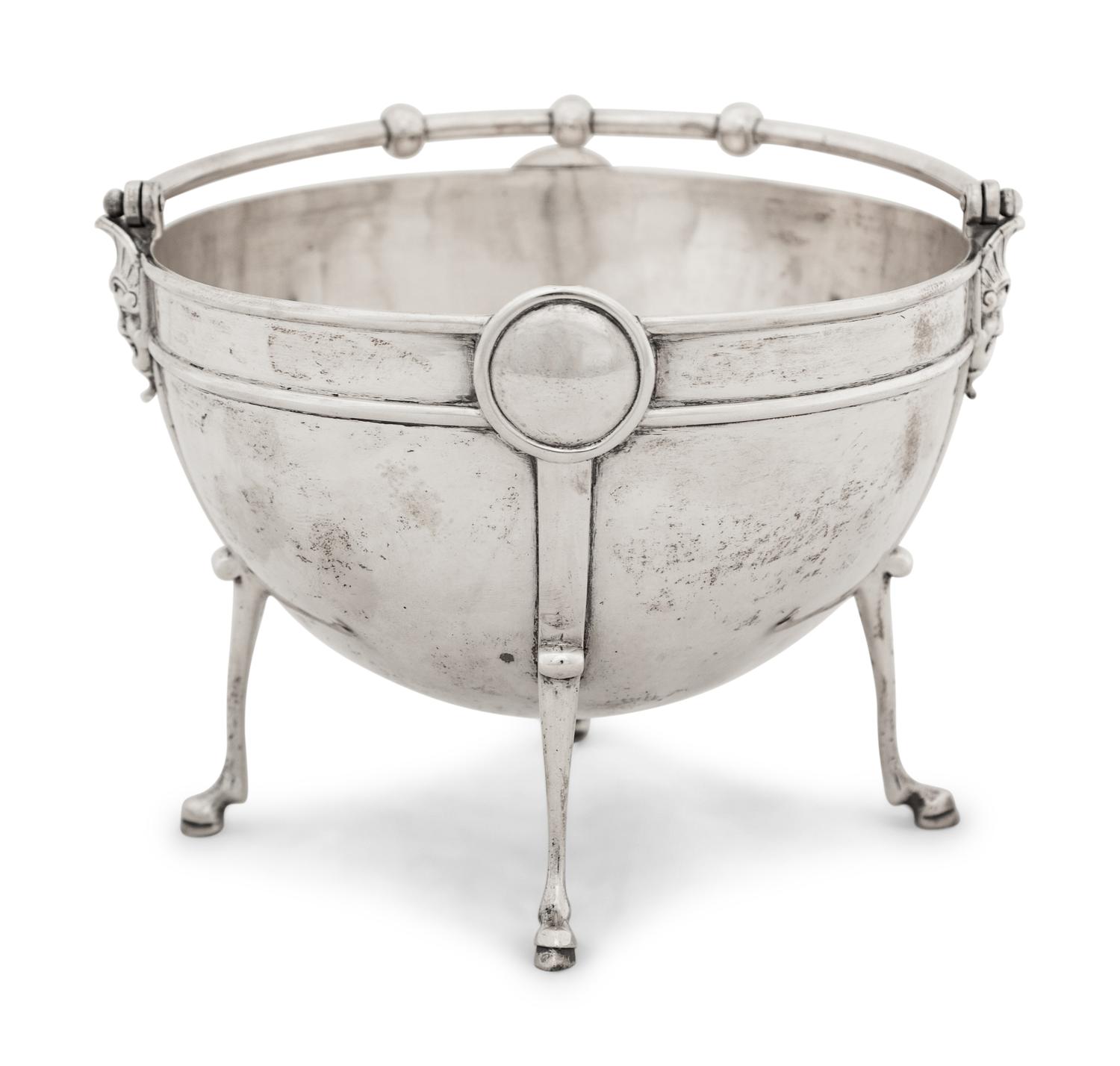 An American Silver Handled Basket