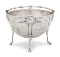 An American Silver Handled Basket