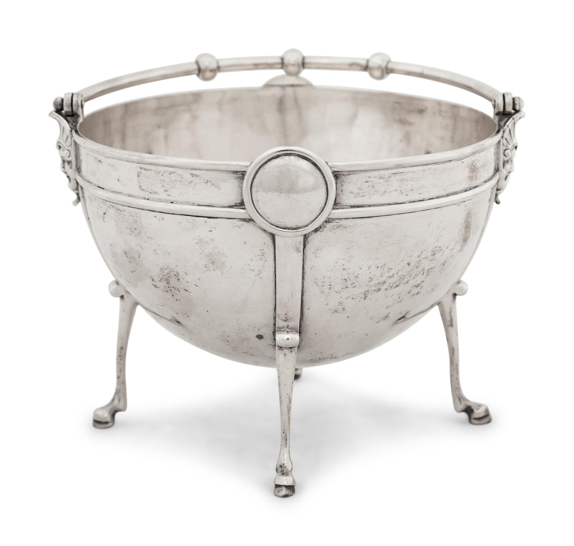 An American Silver Handled Basket