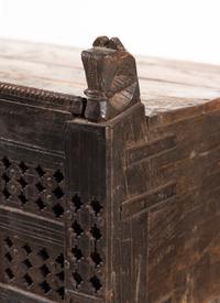 A Himalayan Carved Wedding Chest