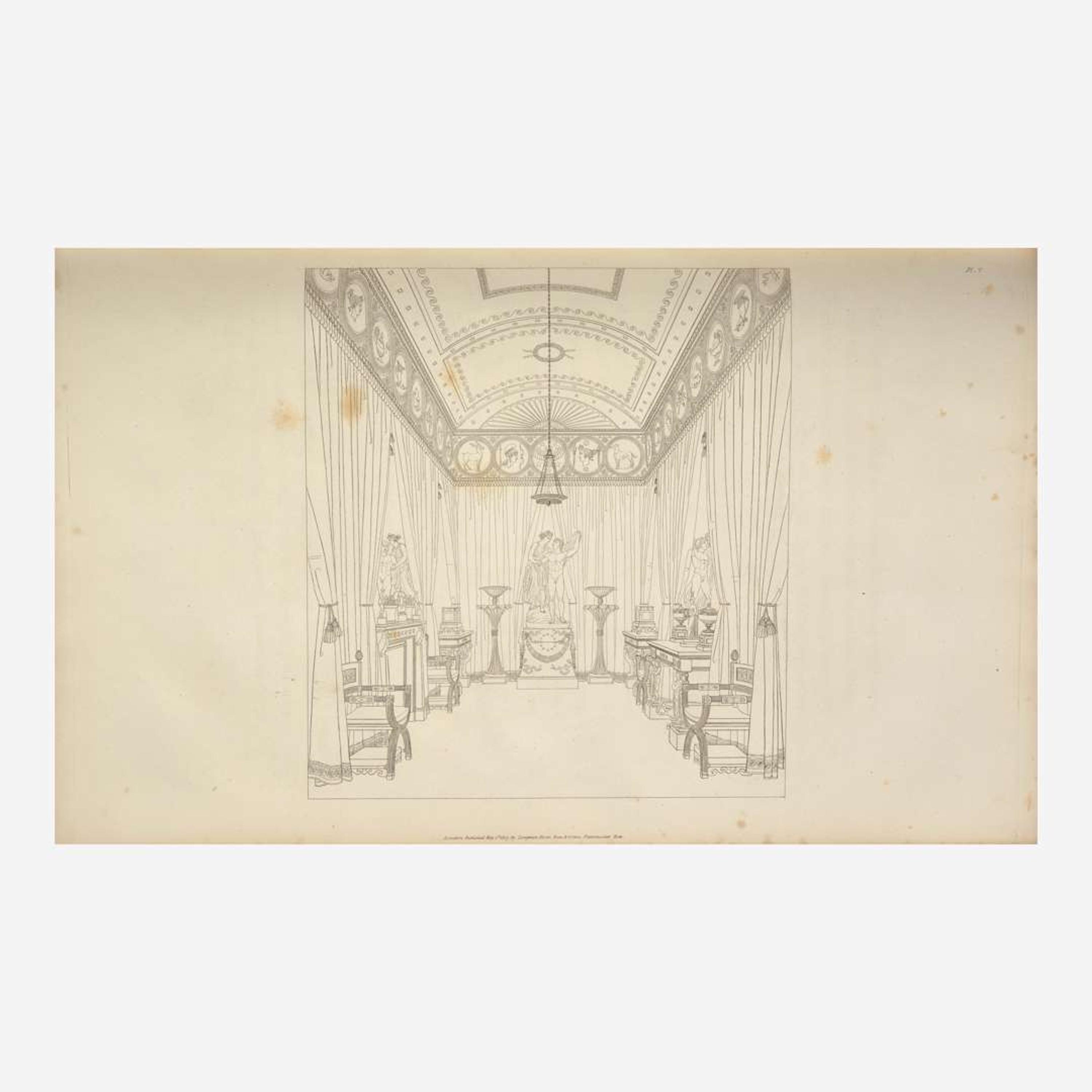 [Decorative Arts] Hope, Thomas Household Furniture and Interior Decoration...