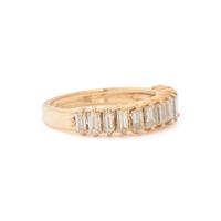 YELLOW GOLD AND DIAMOND RING