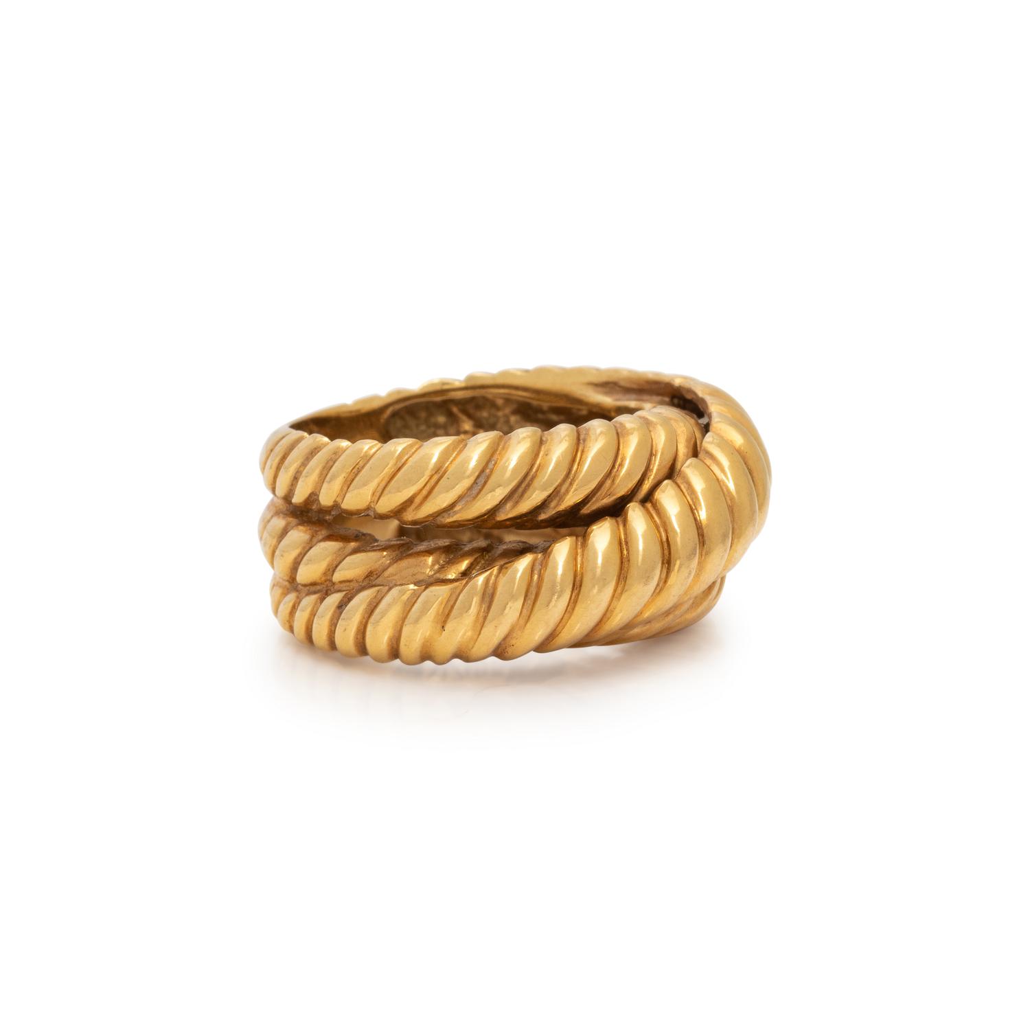 YELLOW GOLD RING