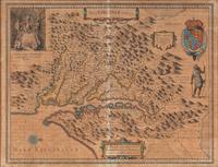 HONDIUS Henricus (1573-1650). Nova Virginiae Tabula . Amsterdam, ca 1645?