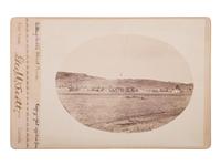 SCOTT, George W. (1854-1910), publisher. Cabinet card of Sitting Bull's Ghost Dance, Grand River, D.T., 1890.