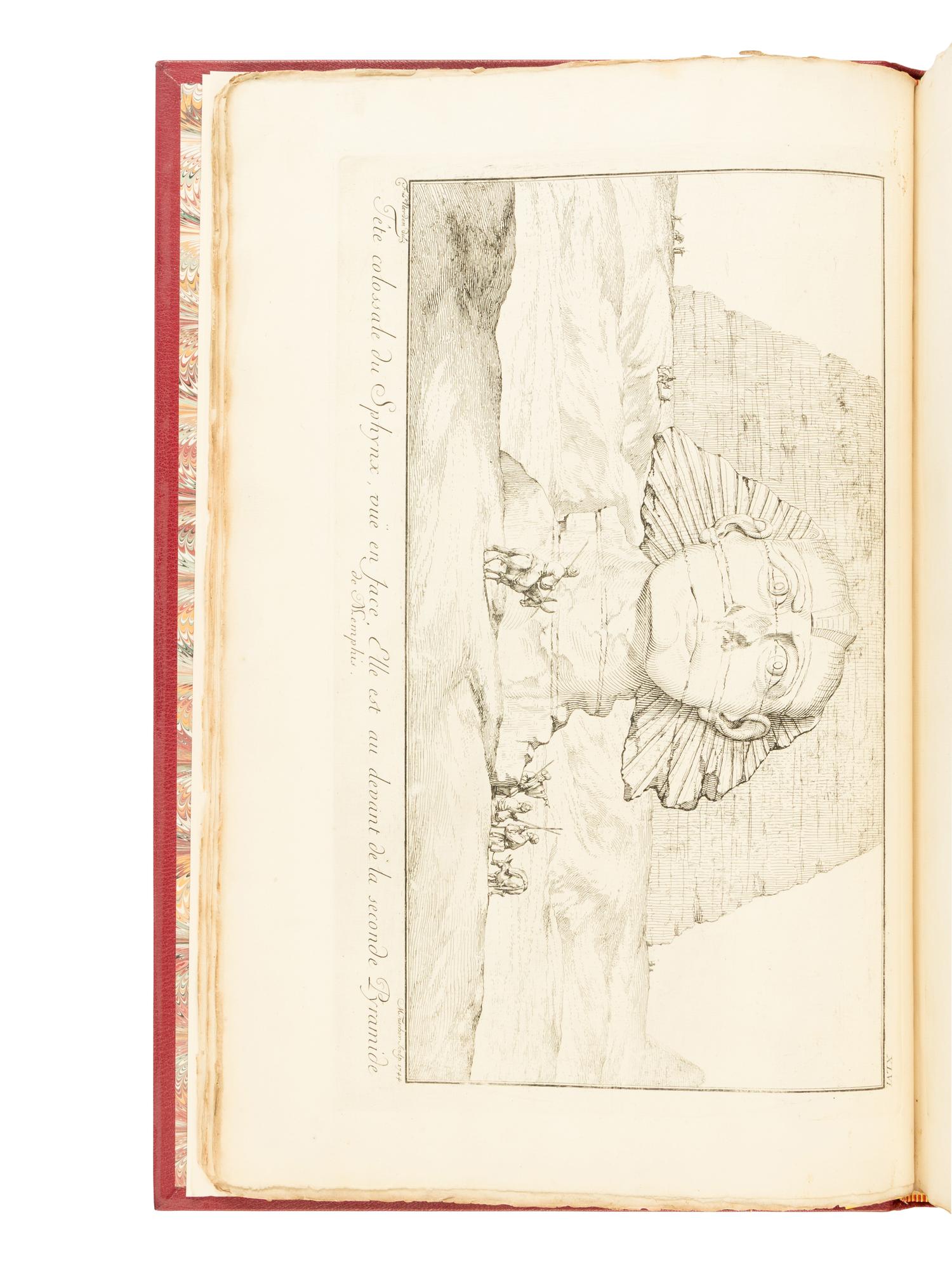 [TRAVEL & EXPLORATION]. NORDEN, Frederic Louis (1708-1742). Voyage d'Egypte et de Nubie . [Copenhagen: La Maison Royale des Orphelins, 1755].