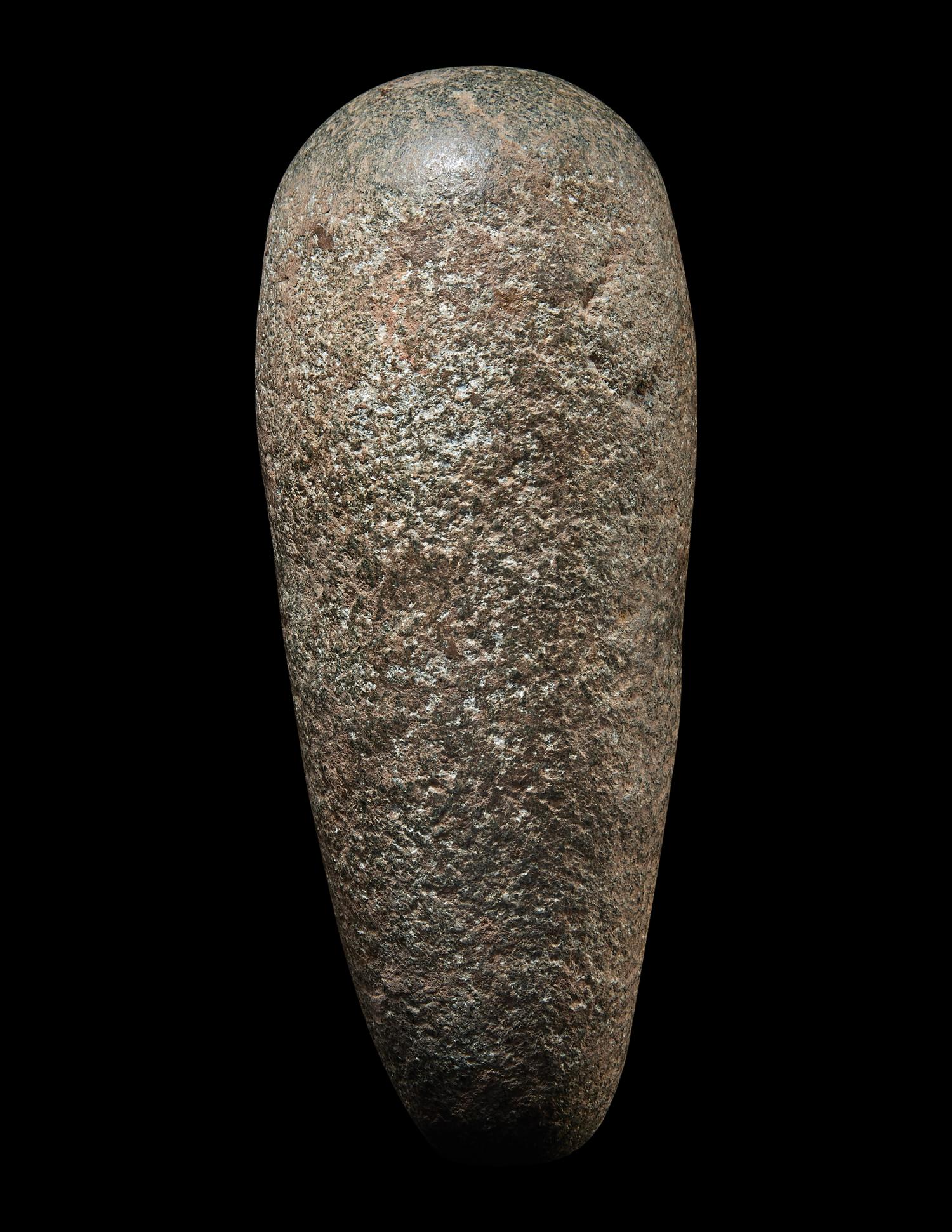 An Egyptian Hard Hand Stone Pestle and Mace Head