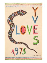 Group of Six Yves Saint Laurent Posters, 1975-83