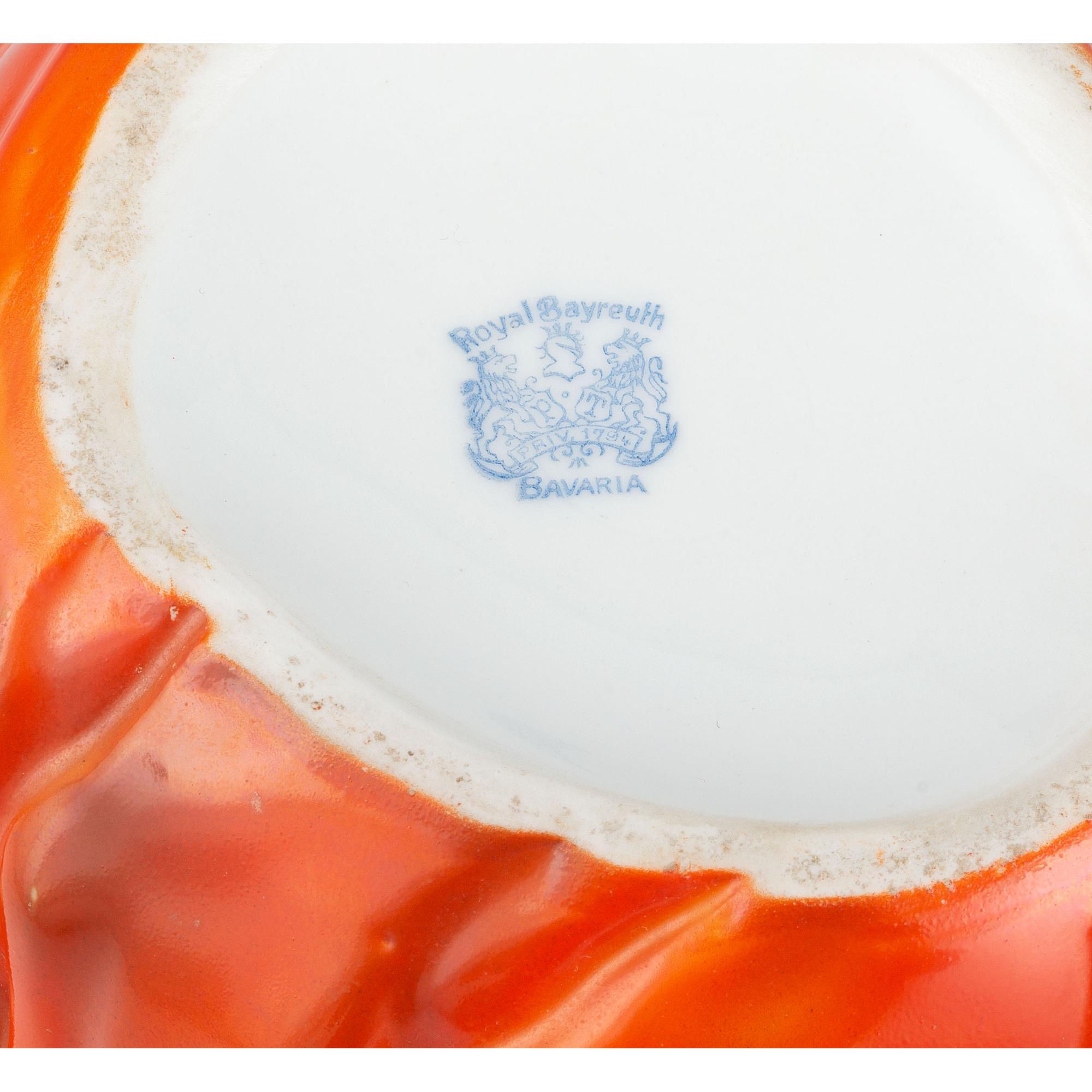 A Collection of Royal Bayreuth Lobster Table Wares, Plus