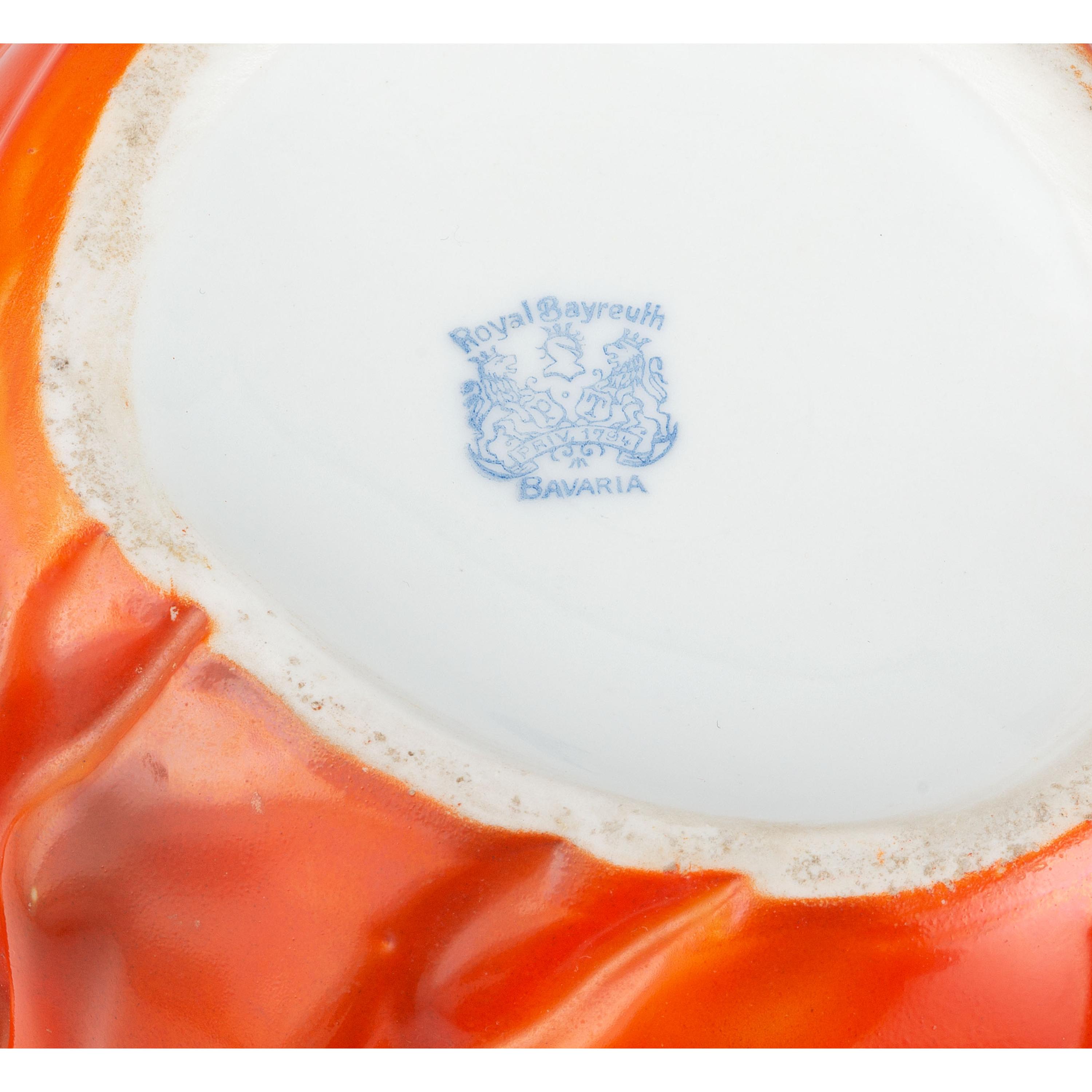 A Collection of Royal Bayreuth Lobster Table Wares, Plus