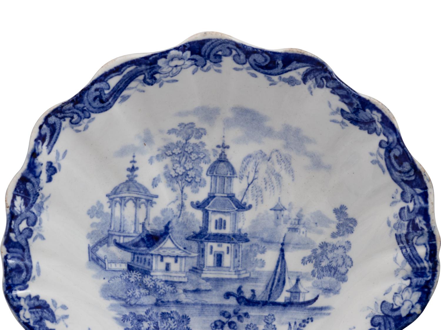 A Collection of Blue and White Wedgwood Table Articles