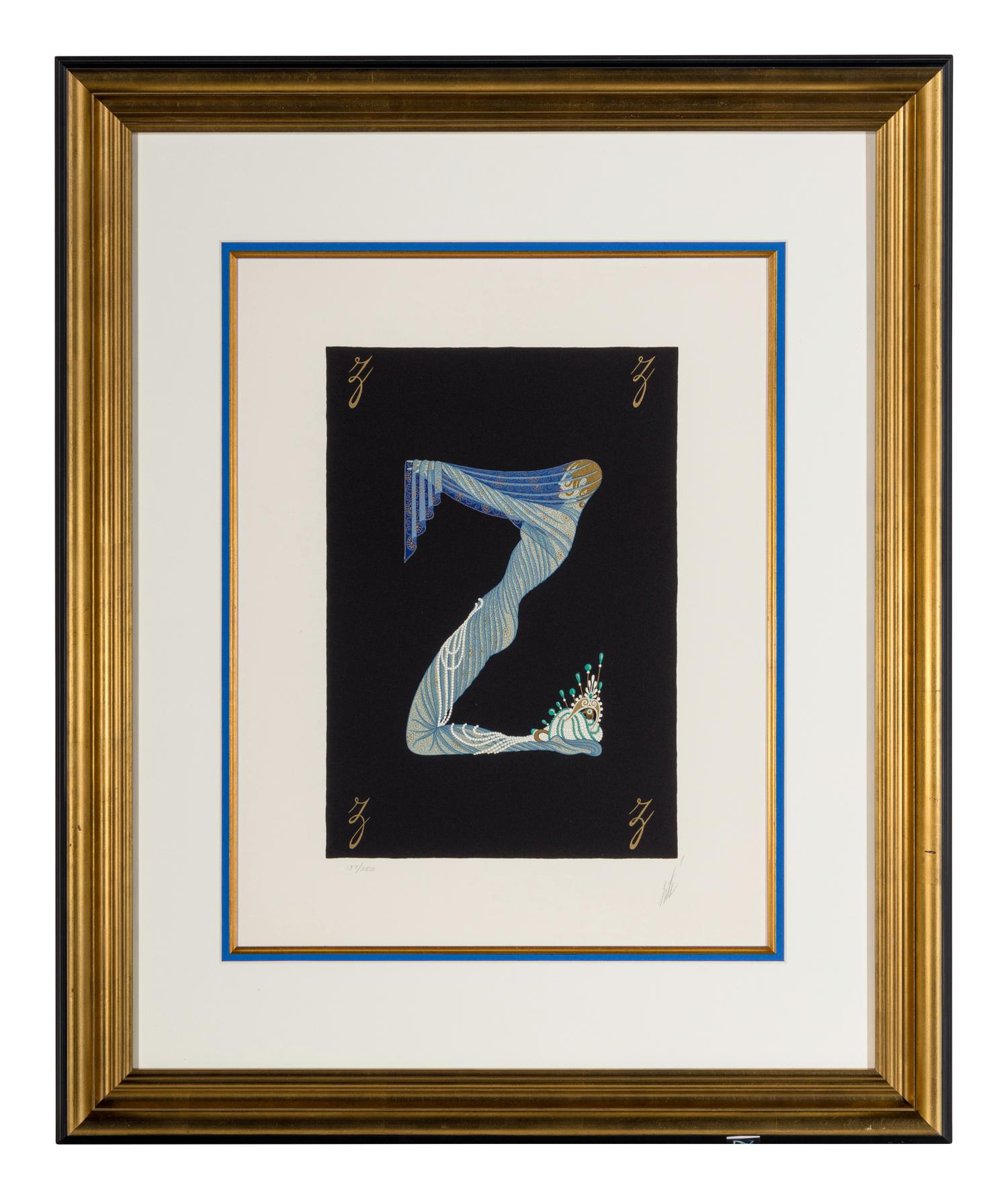Five Alphabet Prints