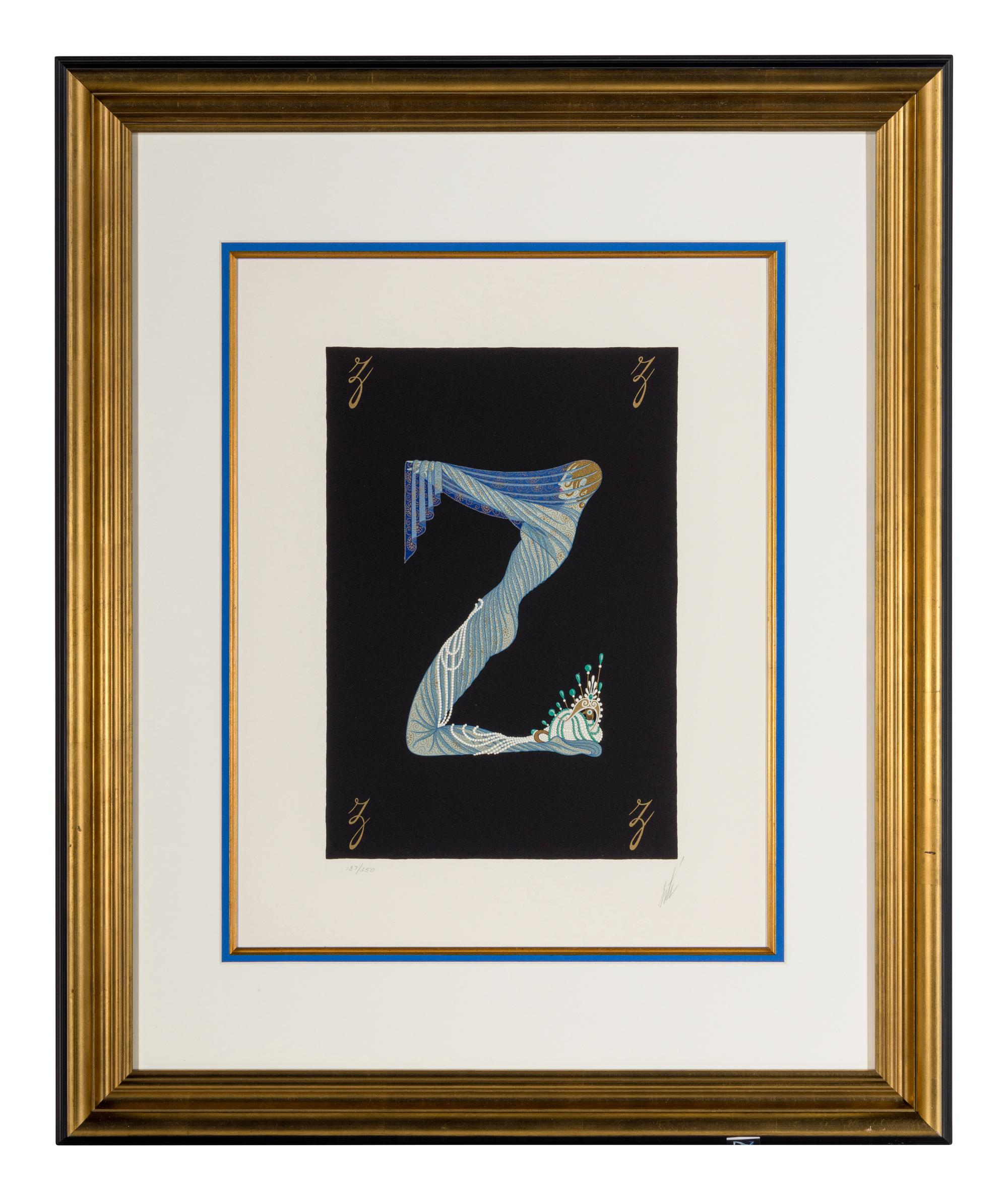 Five Alphabet Prints