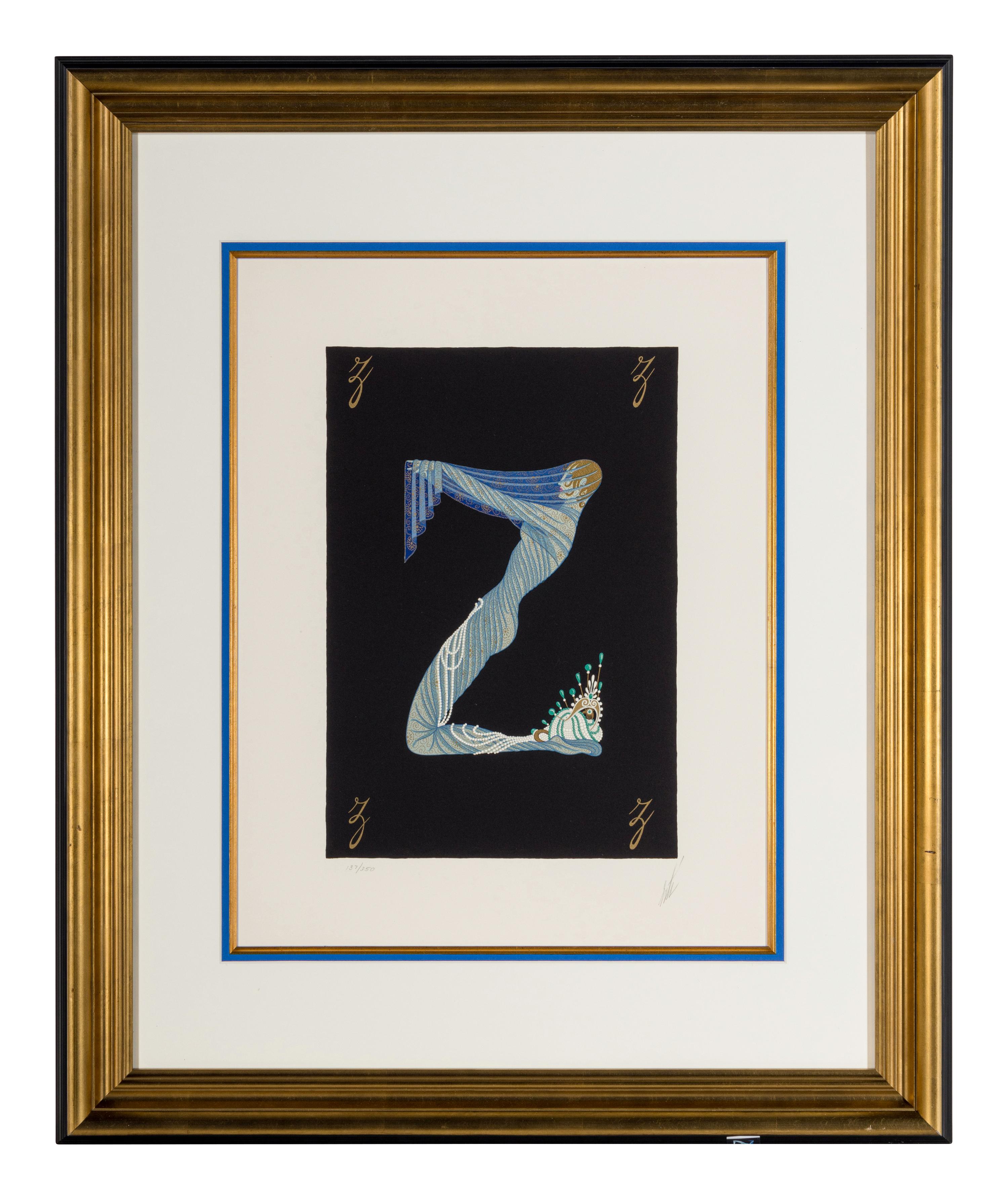 Five Alphabet Prints