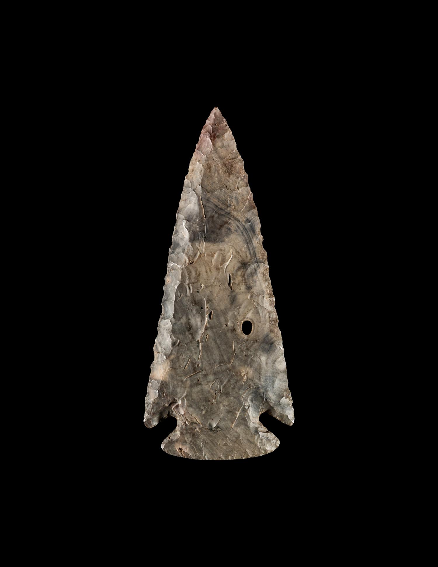 A Native American Flint Projectile Point