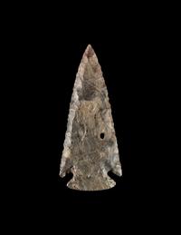 A Native American Flint Projectile Point