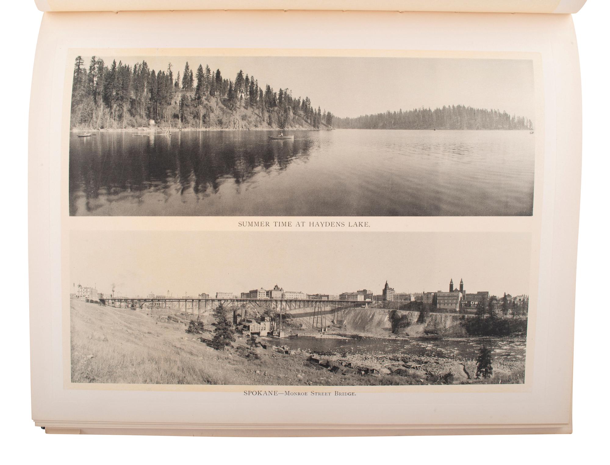 [WESTERN AMERICANA]. Art Work of the Inland Empire. Eastern Washington - Northern Idaho . Racine, Wisconsin: The Harney Photogravure Co., 1906.