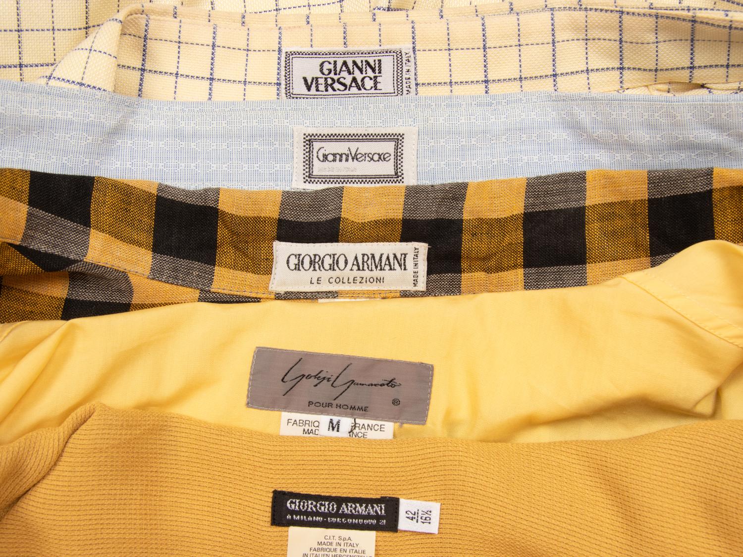 Five Designer Shirts