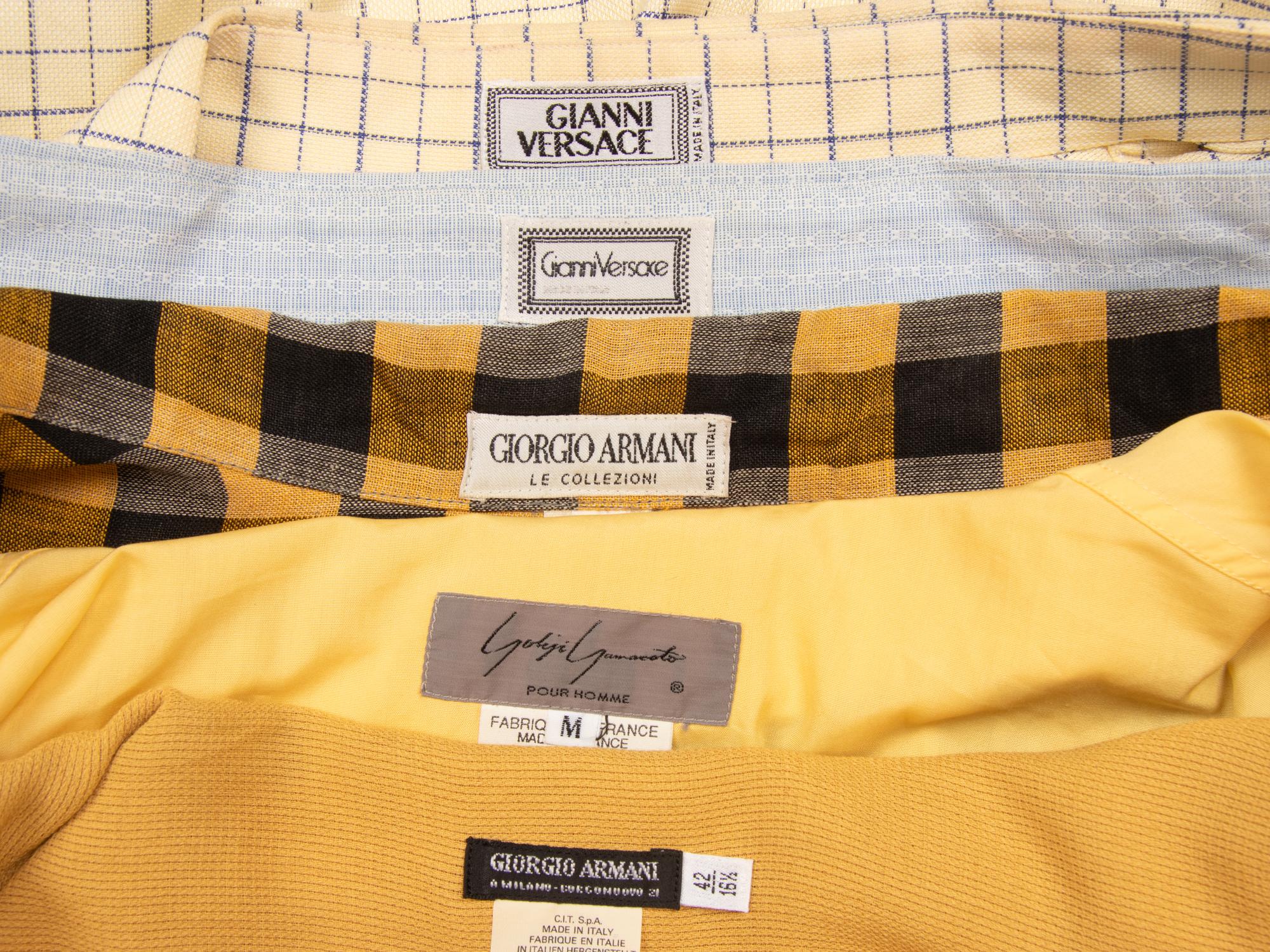 Five Designer Shirts